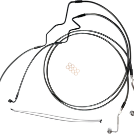 Brake Line - Front - Designer Lower - ABSRAD - Black Pearl +2"