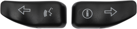 Turn Signal Switch Extension Caps - '14-'19 - Black