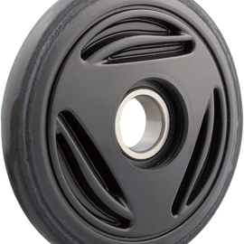 Idler Wheel with Bearing 6205-2RS - Black - Group - 135 mm OD x 1" ID