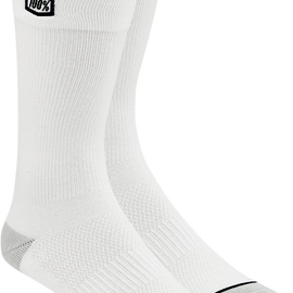 Solid Socks - White - Large/XL