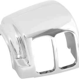 Smooth Chrome Left-Side Upper Switch Housing