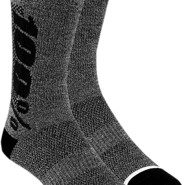 Rythym Merino Performance Socks - Heather Charcoal - Small/Medium