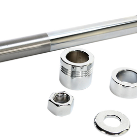 Axle - Front - Chrome - 00-06 FLSTF