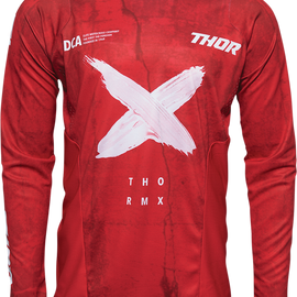 Pulse HZRD Jersey - Red/White - Small