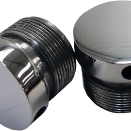 Flush-Mount Fork Cap - Polished - 39 mm