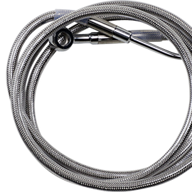 10" Brake Line - Front - Stainless Steel - 14-5FL W/ABS