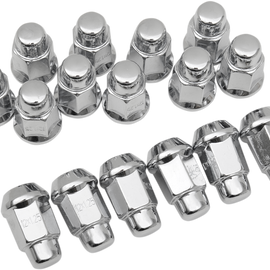 Lug Nut - Chrome - 12 mm - Tapered - 16 Pack