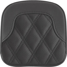 Lattice Stitched Sissy Bar Pad - Black