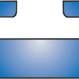 Graphite Slide - Profile B - Length 51.75"