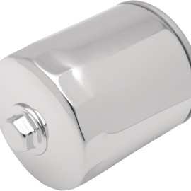 Oil Filter - Spin-On - Chrome - With Nut