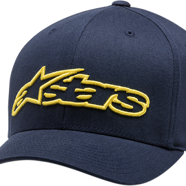 Blaze Flexfit® Hat -Navy/Yellow - Large/XL