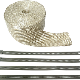 Exhaust Wrap Kit - Natural - 1x50