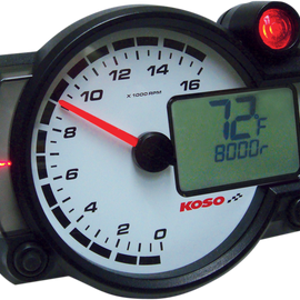 RX2-NR GP-Style Race Tachometer - 5.35" W x 4" H x 2.05" D