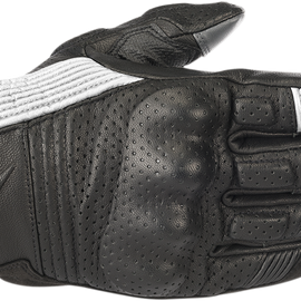 Mustang V2 Gloves - Black/White - 2XL