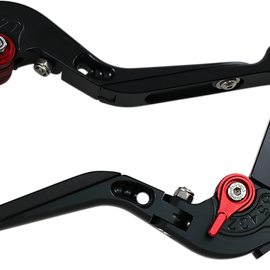 Black MGP Lever Set for Kawasaki