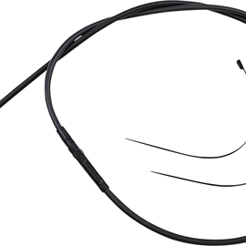 Clutch Cable - XR - Indian - Black