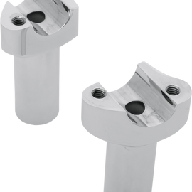 Risers - Straight - 3-1/2" - Chrome