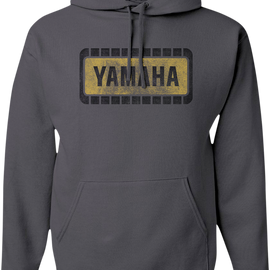 Yamaha Retro Hoodie - Charcoal - Small