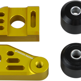 Axle Block Sliders - Yamaha FZ-9 - Gold