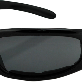 New York Sunglasses - Black - Smoke