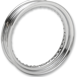 Rim - 40 Spoke - Chrome - Side Rubber Valve - 16 x 3
