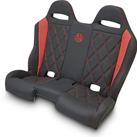 Performance Bench Seat -  Black/Red