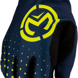SX1 Gloves - Navy/Hi-Viz Yellow - Small