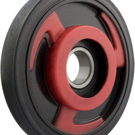 Idler Wheel with Bearing 6205-2RS - Red - Group 14 - 130 mm OD x 1" ID