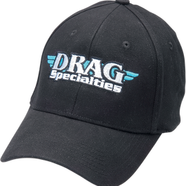 Drag Specialties Snapback Hat - Black