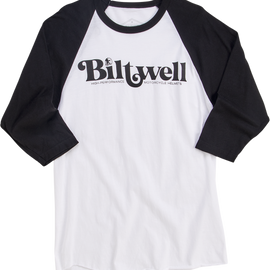 High-Perf Raglan T-Shirt - Black/White - 2XL