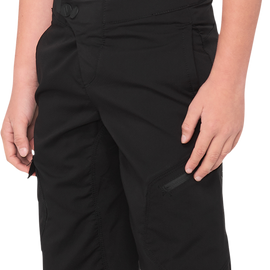 Youth Ridecamp Shorts - Black - US 28