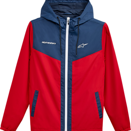 Plex Jacket - Red/Navy - XL