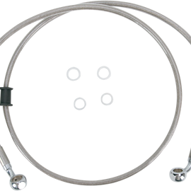 Front Brake Line - FXDWG '10-'17 - Stainless Steel
