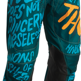 Youth Pulse Counting Sheep Pants - Teal/Tangerine - 18