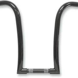 Black 1-1/4" Ape Hanger Handlebar w/ 16" Rise