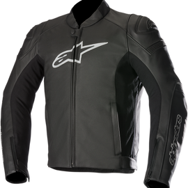 SP-1 Leather Jacket - Black - US 42 / EU 52