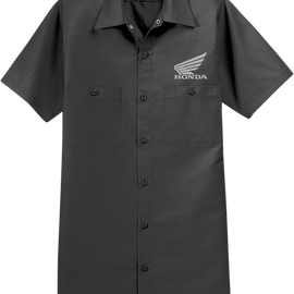 Honda Work Shirt - Charcoal - Large