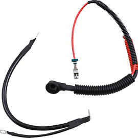 Black Battery Cable Set - '09-'13 FLH/T