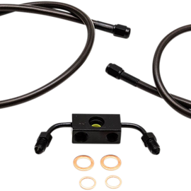 Midnight Brake Lines - Dyna ABS149636471