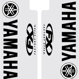 Fork Shield Decal - Yamaha - Blue