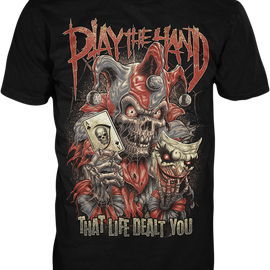 Play the Hand T-Shirt - Black - XL