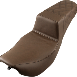 Step Up Seat - Passenger Lattice Stitched - Brown552803242