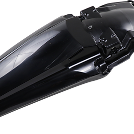 Powerflow Rear Fender - Black - KX