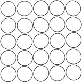 O-Ring Eje Principal Cometic 25 pz