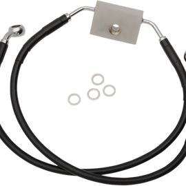 Front Brake Line - XL - Black