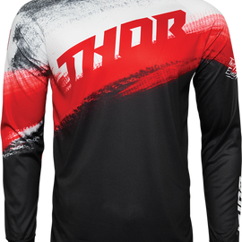 Sector Vapor Jersey - Red/Black - Large