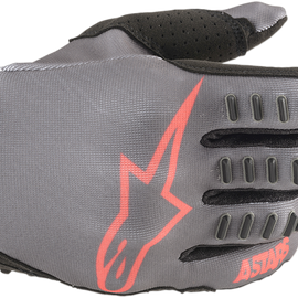 SMX-E Gloves - Gray/Red - Medium
