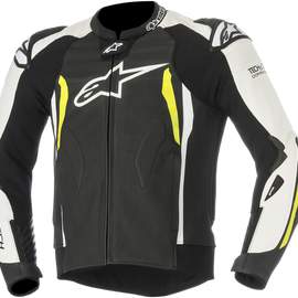 GP Tech v2 Jacket - Black/White/Yellow - US 50 / EU 60