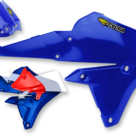 PowerFlow Shrouds - with Air Box Cover - Blue - YFZ