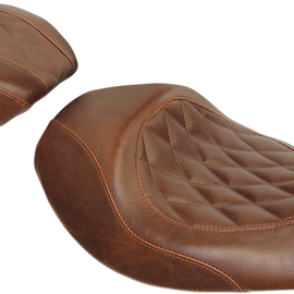 Wide Tripper Forward Solo Seat - Brown - Diamond